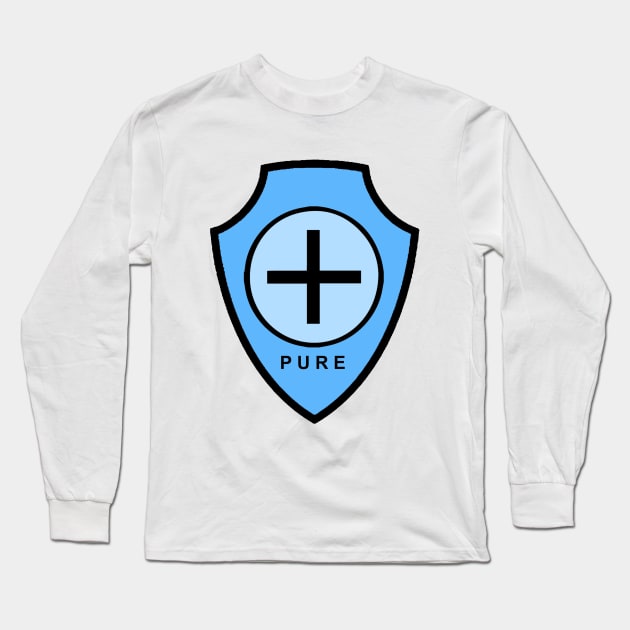 Purity Long Sleeve T-Shirt by Cheeky Greetings